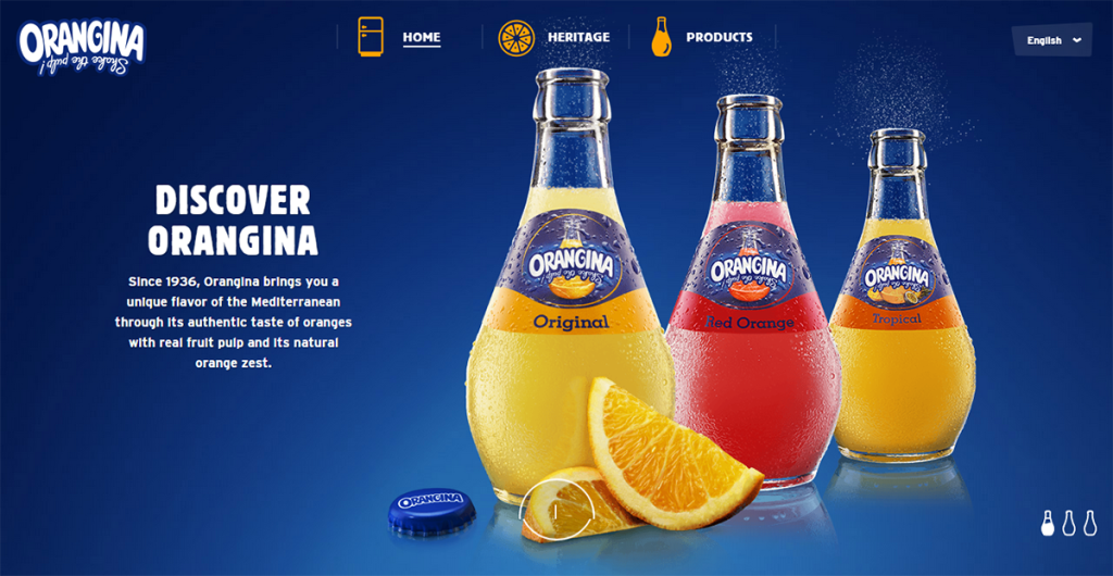 Orangina portfolio image