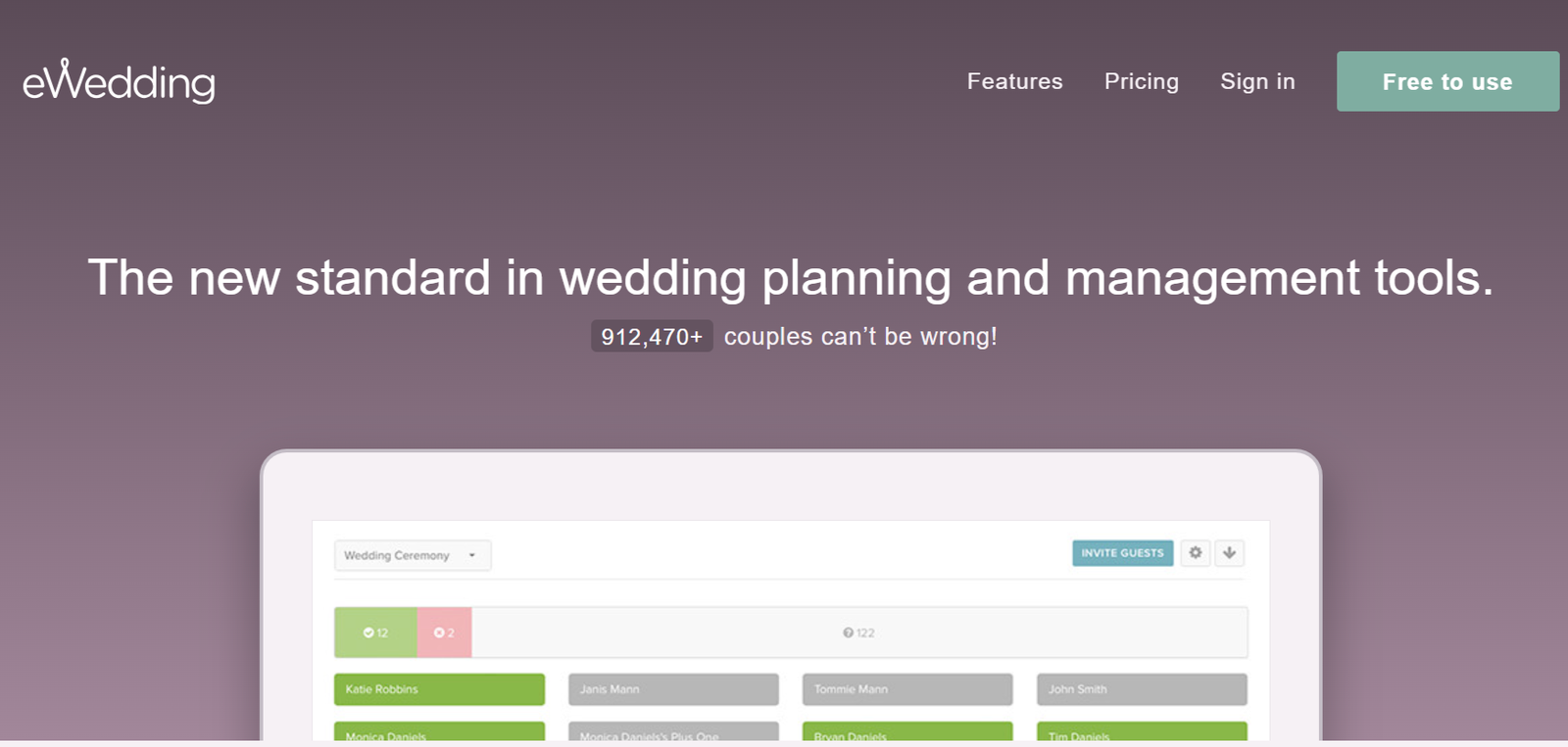 eWedding portfolio image